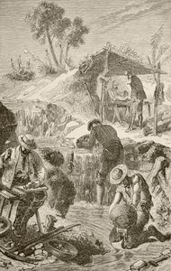 Panorering efter guld af English School